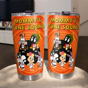 Personalized Gifts For Mom Tumbler 03kamh040225 Mommy's Tune Squad - Tumbler Cup - GoDuckee