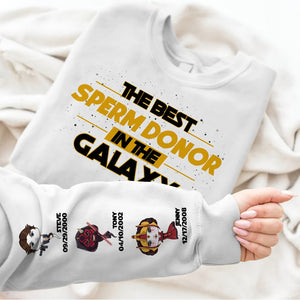 Father, The Best Sperm Donor, Personalized Shirt, Christmas Gifts For Dad, 02OHPO280923HA - AOP Products - GoDuckee