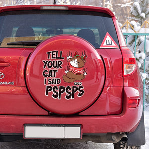 Cats, Tell Your Cat, Personalized Decal, Christmas Gift For Cat Lovers - Home Decor - GoDuckee