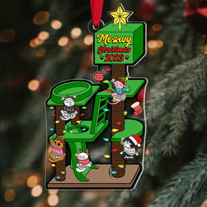 Cats, Meowy Christmas Ornament 2023, Christmas Gift For Cat Lovers, 03TOPO071123 - Ornament - GoDuckee