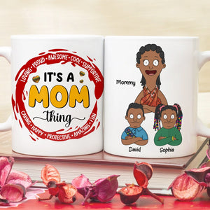 Personalized Gifts For Mom Coffee Mug 03totn210325hg It's A Mom Thing - Coffee Mug - GoDuckee