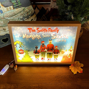 The Family, Family For Christmas, Personalized Light Picture Frame, Christmas Gifts For Family, 01HUPO080923HH - Poster & Canvas - GoDuckee