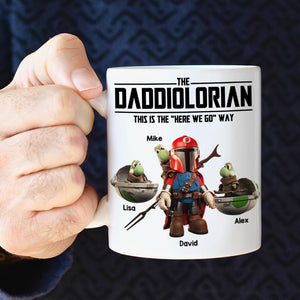 The Best Dad "Here We Go" Father's Day 03hthn260523 Personalized Mug - Coffee Mug - GoDuckee