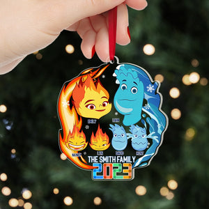 Personalized Christmas Ornament, Christmas Gifts For Family, 04HTPU271123 - Ornament - GoDuckee