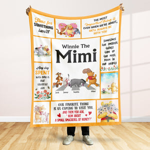 Personalized Gifts For Grandma Blanket 05httn010424 Mother's Day - Blankets - GoDuckee