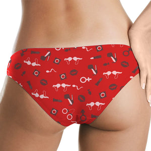 Custom Photo Gifts For Her Women's Briefs I Belong On My Knees Sucking You Dry - Boxers & Briefs - GoDuckee