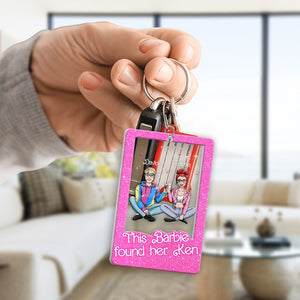 The Couple, Key Chain with Personalized Name, Valentine's Gift, Gift For Couple, 04TOPO041223HH - Keychains - GoDuckee