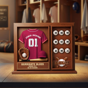 Personalized Gifts For Baseball Coach Acrylic Plaque 03ohtn080725 - Shaped Plaques - GoDuckee