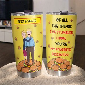 Personalized Gifts For Couple Tumbler 04ohmh100225hg - Tumbler Cup - GoDuckee