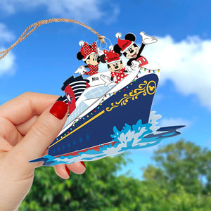 Cruise Line-Personalized Ornament-PW-CSO-ACRYLIC-02qhqn091023 - Ornament - GoDuckee