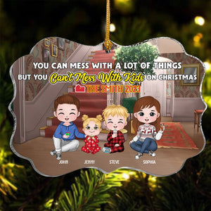 Kids, Kids on Christmas, Personalized Ornament, Christmas Gifts For Kids, 02HTPO031023HH - Ornament - GoDuckee