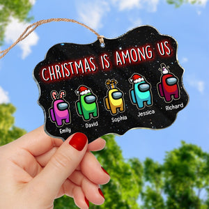 Friends-Personalized Medallion Acrylic Ornament- Gift For Friends- Christmas Gift- PW-MALGDK-03kaqn131123 - Ornament - GoDuckee