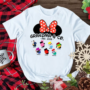 Grandma-Personalized 3D AOP Sweatshirt- Gift For Grandma- Christmas Gift- 3DAP-01htqn011123da - AOP Products - GoDuckee