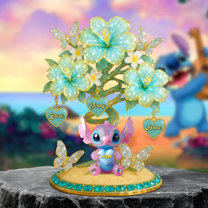 Cartoon Character Plaque Personalized Gifts For Mom 01ohtn240425 - Shaped Plaques - GoDuckee