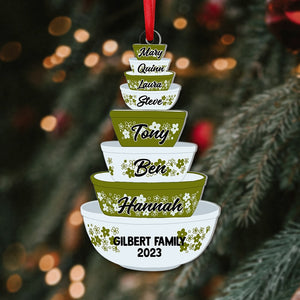 The Family, Personalized Ornaments, Adorable Holiday Gifts, Christmas Gifts For Family, 03NAPO141123 - Ornament - GoDuckee