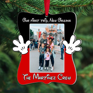 Happiest Trip Custom Photo, Personalized Ornaments, Christmas Gifts For Family & Friends, 07QHPO061123 - Ornament - GoDuckee