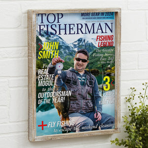 Custom Fishing Photo Canvas, Best Gifts For Fisherman, Fishing Gifts For Men, 03NAPO141223 - Poster & Canvas - GoDuckee