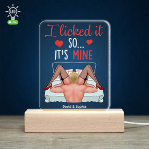 Couple, It's Mine, Personalized Led Light, Gift For Couple - Led Night Light - GoDuckee