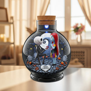 Horror Couple Plaque - Personalized Gifts For Couple 02totn080725 - Shaped Plaques - GoDuckee