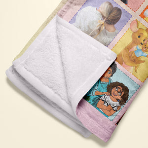 Mother's Day 06HULI100423 Custom Photo Blanket - Blanket - GoDuckee