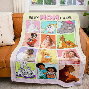 Mother's Day 06HULI100423 Custom Photo Blanket - Blanket - GoDuckee
