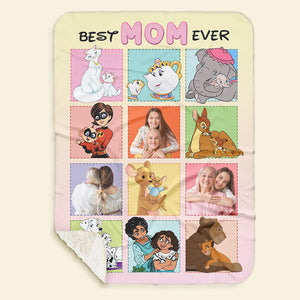 Mother's Day 06HULI100423 Custom Photo Blanket - Blanket - GoDuckee