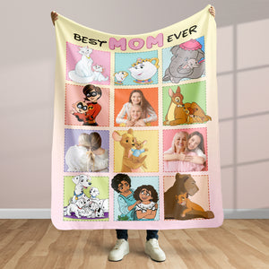 Mother's Day 06HULI100423 Custom Photo Blanket - Blanket - GoDuckee