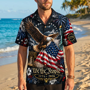 USA 250 Years of Freedom Hawaiian Shirt - Personalized Gifts 04totn100626