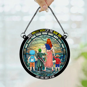 Personalized Gifts For Mom Suncatcher Window Hanging Ornament 06KAPU230424PA Mother's Day - Ornaments - GoDuckee