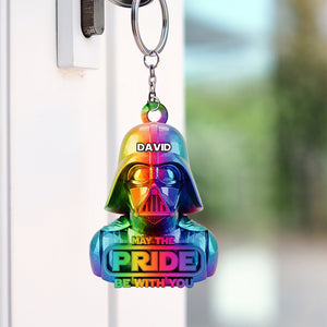 Galaxy LGBT Keychain - Personalized Gifts For LGBT 02natn300525 - Keychains - GoDuckee