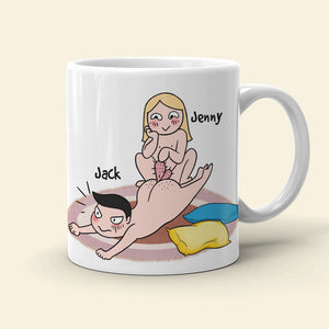 Thank You For Your Personality-Gift For Couple-Personalized Coffee Mug- Funny Couple - Coffee Mug - GoDuckee