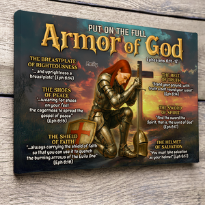 Kneeling Knight Canvas Print - Personalized Gifts For Jesus Lovers 01hupu100625 - Poster & Canvas - GoDuckee