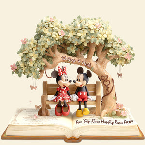 Romantic Couple Acrylic Plaque Personalized Gifts For Couple 05TGDT190525-Homacus