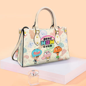 Personalized Gifts For Mom Leather Bag 01TOMH100424 Mother's Day - Leather Bags - GoDuckee