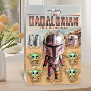 Galaxy Dad Acrylic Plaque - Personalized Gifts For Dad 01tgqn290425 - Shaped Plaques - GoDuckee