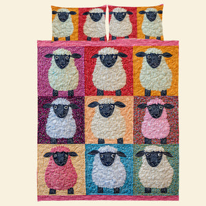 Personalized Gifts For Sheep Lovers Quilt Bed Set 03qnqn061124 - Blanket - GoDuckee