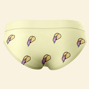Personalized Gifts For Couple Women's Briefs Once You Eat My Taco You'll Crave It - Boxers & Briefs - GoDuckee