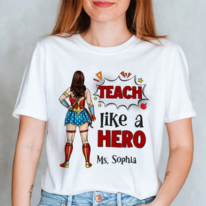 Teacher-Personalized Shirt-Gift For Teacher- 04natn100723tm - Shirts - GoDuckee