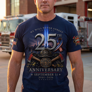 We Will Never Forget Shirt - Personalized Gifts For Firefighter 03naqn030826
