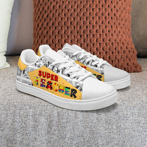 Teacher Personalized Casual Shoes, Perfect Gifts For Teachers, 04qhpo170723hh - Shoes - GoDuckee