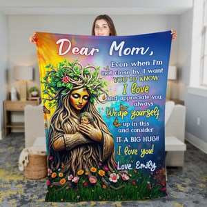 Personalized Gifts For Mom Blanket 05hupu170225 Feel My Love Within It - Blanket - GoDuckee