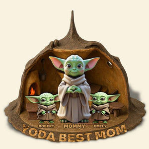 Personalized Gifts For Mom Plaque Warrior Mom 02OHDT100425 - Shaped Plaques - GoDuckee