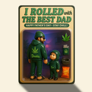 The Best Dad Acrylic Plaque Gifts For Dad 03TODT240425 - Shaped Plaques - GoDuckee