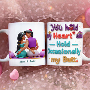 Moonlight Couple Coffee Mug - Personalized Gifts For Couple 03OHLU210625 - Coffee Mug - GoDuckee