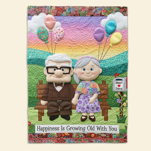 Together Forever Blanket - Personalized Gifts For Couple 03naqn160625 - Blanket - GoDuckee