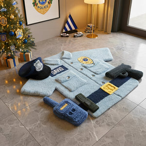 Police Uniform Doormat - Personalized Gifts For Police 04tgqn250925 - Doormat - GoDuckee