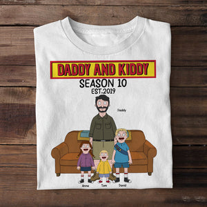 Personalized Gifts For Dad Shirt 04ohtn040425hg Daddy And Kiddy - Shirts - GoDuckee