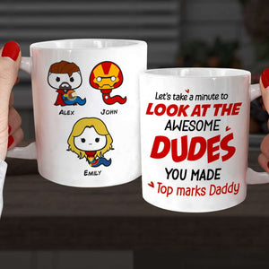 Father's Day DR-WHM-02QHHN190423 Personalized Coffee Mug - Coffee Mug - GoDuckee