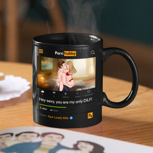 Hey Sexy, You Are My Only Dilf Personalized Coffee Mug BLM-01dnpo160523tm - Coffee Mug - GoDuckee