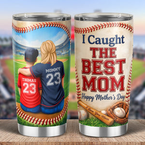 Baseball Mom Tumbler - Personalized Gifts For Mother's Day 03huqn190326 - Tumbler Cup - GoDuckee